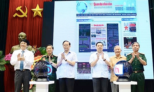 Triển khai Đề án phát triển Báo QĐND theo mô hình cơ quan truyền thông đa phương tiện