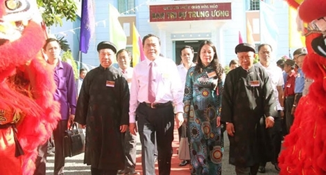 Phật giáo Hòa Hảo phát huy truyền thống yêu nước, gắn bó, đồng hành cùng dân tộc