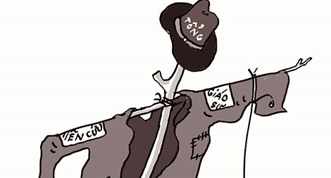 Cái áo nào cũng khoác