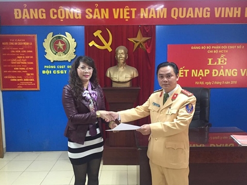 Đại úy CSGT tìm thấy xe mất cắp cho người dân sau gần một năm