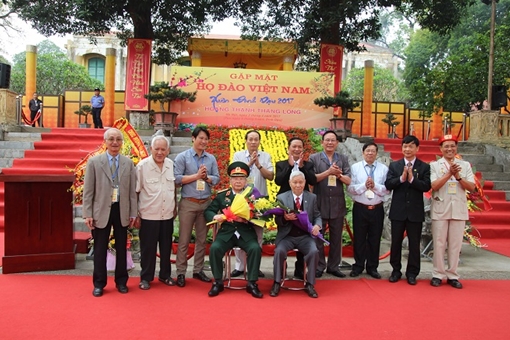 Họ Đào Việt Nam tổ chức gặp mặt đầu xuân Đinh Dậu 2017