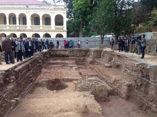 Tiếp tục khai quật gần 1000m2 trong Hoàng thành Thăng Long
