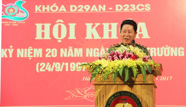 Lễ kỉ niệm 20 năm ngày khóa D29 nhập trường