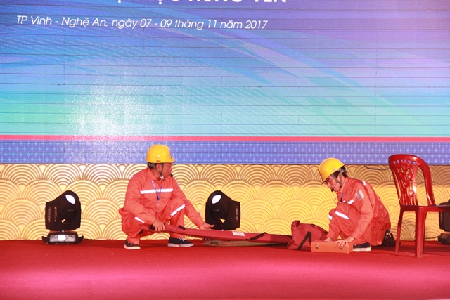 Tổng Công ty Điện lực miền Bắc thi “Cán bộ an toàn giỏi” năm 2017