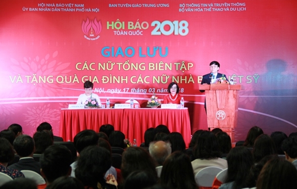 Các nữ Tổng biên tập “trải lòng” tại Hội Báo toàn quốc 2018