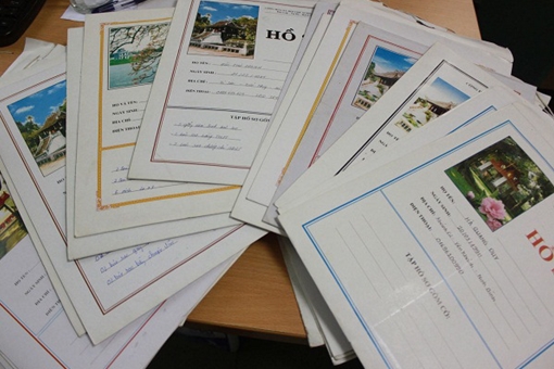 Thông báo tìm hồ sơ thất lạc