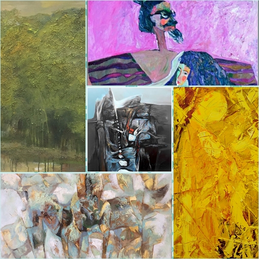 Triển lãm của 6 họa sĩ “Kết nối” từ Facebook