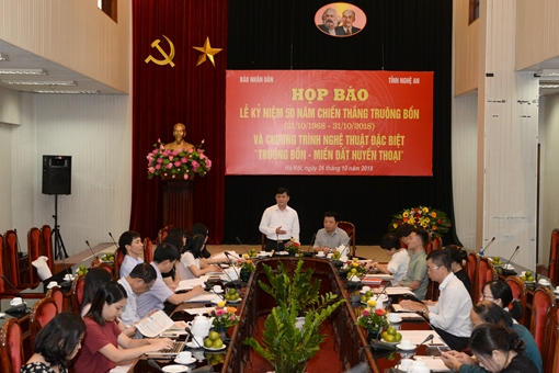 Nhiều chương trình đặc sắc tại dịp kỉ niệm 50 năm chiến thắng Truông Bồn