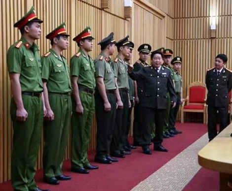 Điểm mới trong trang phục Nghi lễ Công an nhân dân