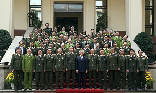 Tổng cục Chính trị CAND - chặng đường vẻ vang 35 năm xây dựng, chiến đấu và trưởng thành