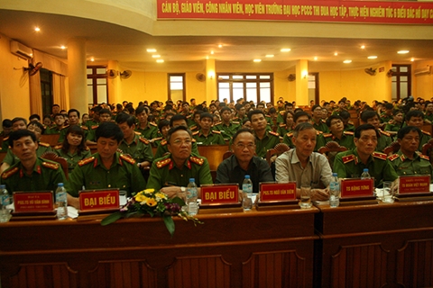 Hội thảo 40 năm công tác nghiên cứu khoa học của trường Đại học PCCC