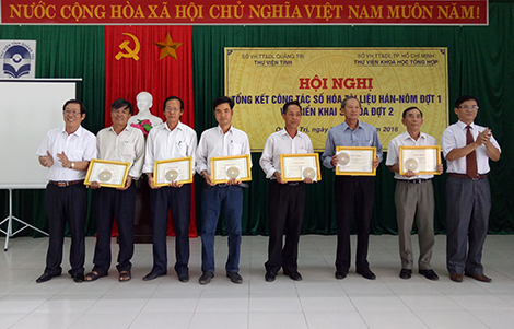 Số hóa hơn 10.500 trang tài liệu Hán Nôm