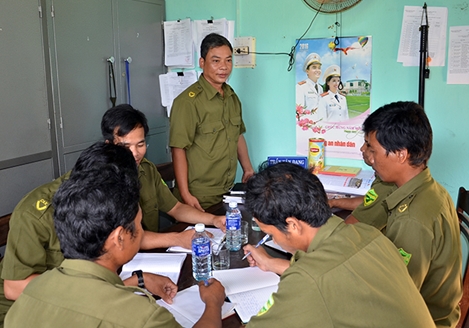 Trưởng Công an xã miền núi tận tụy với công việc