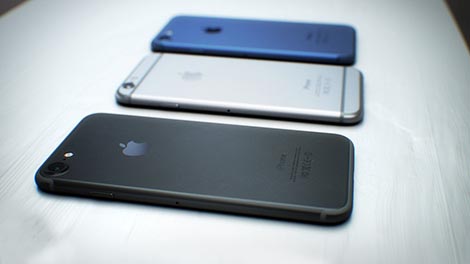 “Lộ diện” iPhone 7 phiên bản màu đen