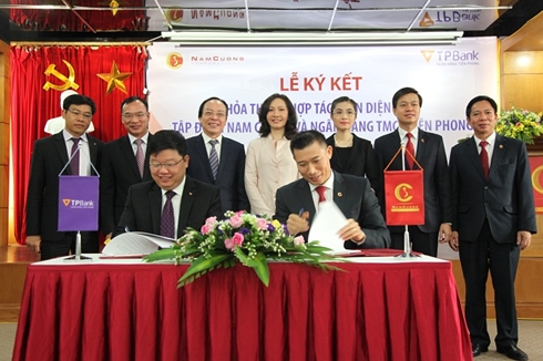 TPBank  và Tập Đoàn Nam Cường ký thỏa thuận hợp tác toàn diện