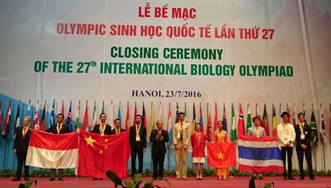  Việt Nam đoạt HCV tại cuộc thi Olimpic Sinh học quốc tế