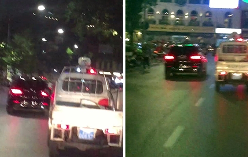 Tài xế Mercedes bỏ chạy như điên sau khi gây tai nạn trên phố Huế