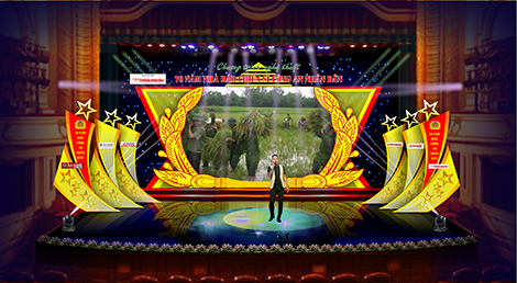 Chương trình nghệ thuật “70 năm nhà báo chiến sĩ Công an nhân dân” truyền hình trực tiếp trên sóng VTV và ANTV