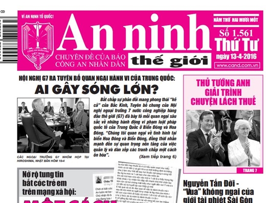 An ninh thế giới - Bản sắc và dấu ấn