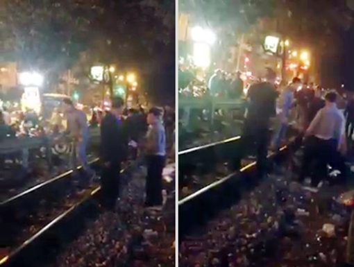 Lên đường sắt đi vệ sinh, người đàn ông bị tàu cán đứt chân