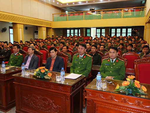 Khai giảng lớp đào tạo Trung cấp nghiệp vụ Trưởng Công an xã