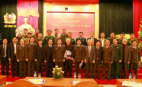 Viện Chiến lược và Khoa học Công an tổ chức Hội nghị Cộng tác viên