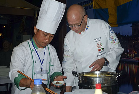 Đầu bếp danh tiếng hội ngộ tại Liên hoan ẩm thực quốc tế Hội An 2017