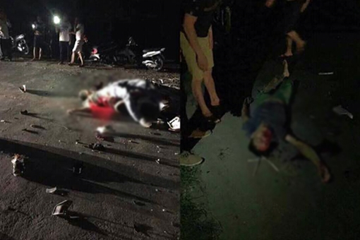 Hai xe máy đối đầu trong đêm, hai người thương vong