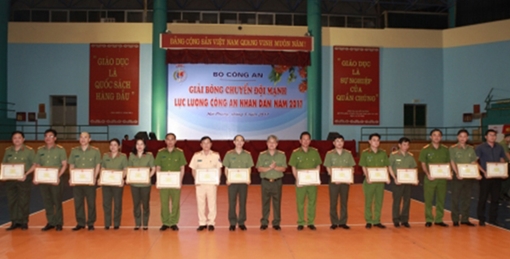 Bế mạc Hội thao lực lượng CAND năm 2017
