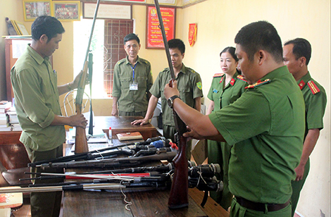Chuyển biến ở địa bàn giáp ranh phức tạp