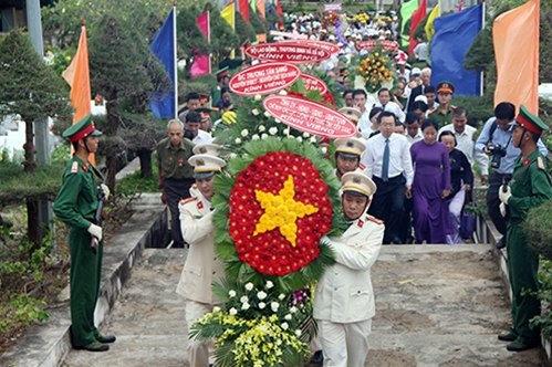Lễ giỗ các chiến sỹ đã hy sinh tại Nhà tù Phú Quốc