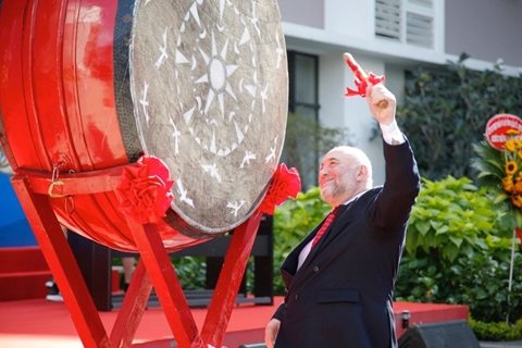 Lễ khai giảng ở ngôi trường đầu tiên của Vinschool tại TP Hồ Chí Minh