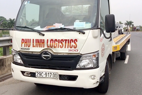 Xe cứu hộ mất lái tông 2 người phụ nữ tử vong