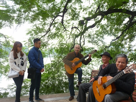 Những "cao thủ" dạy ghita ở Hà thành