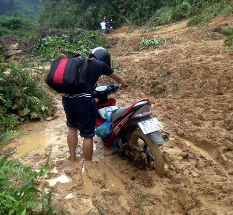 Nhánh hoa rừng tặng thầy cô giáo bám bản