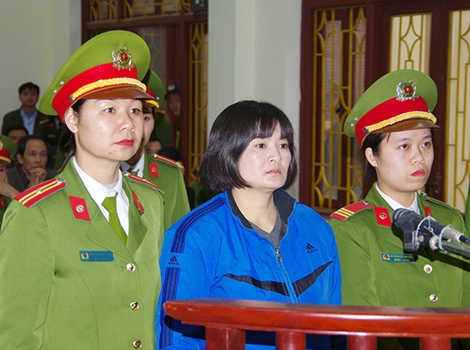 Xét xử phúc thẩm Trần Thị Nga về tội Tuyên truyền chống phá Nhà nước