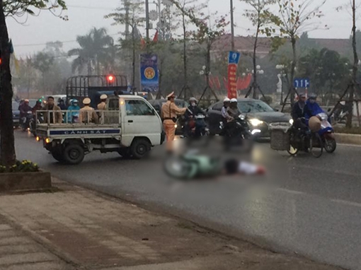 Thương tâm tai nạn xe tải cán tử vong thai phụ