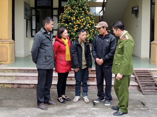 Giúp người đi lạc trong tiết trời giá lạnh trở về nhà