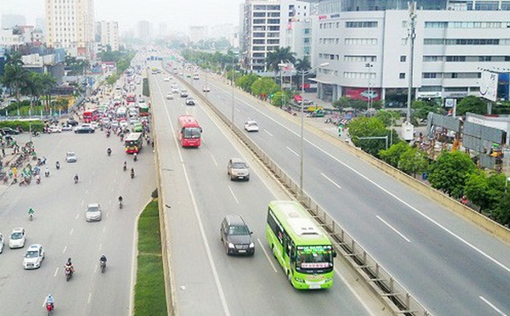 Hà Nội: Cấm xe tải hạng nặng đi qua Vành đai 3 trên cao