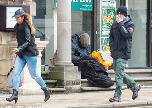 Ăn xin giả ở "nơi hạnh phúc nhất" nước Anh
