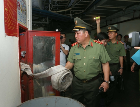 Đoàn liên ngành kiểm tra chung cư phát hiện nhiều sai phạm trong công tác PCCC