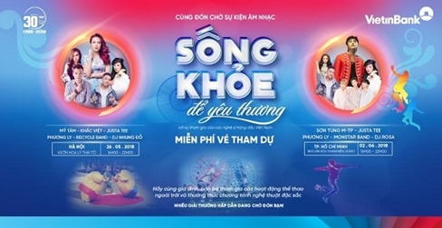 Sự kiện âm nhạc “bom tấn” đầu hè 2018