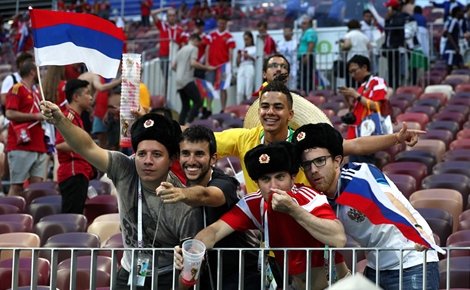 Nước Nga vỡ òa trong chiến thắng lịch sử trước Tây Ban Nha