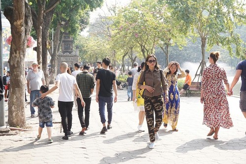 Thủ đô Hà Nội không mưa, ngày trời nắng