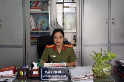 Nữ đội trưởng phong trào tận tụy