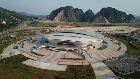 Chiêm ngưỡng nhà thi đấu đa năng 5.000 chỗ tại Quảng Ninh