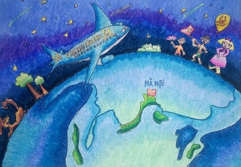 Vietnam Airlines tổ chức cuộc thi vẽ tranh “Sải cánh vươn cao” 2018