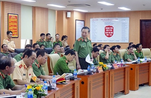 Sử dụng tối đa chức năng Trung tâm thông tin chỉ huy phục vụ cho công tác điều tra, phá án