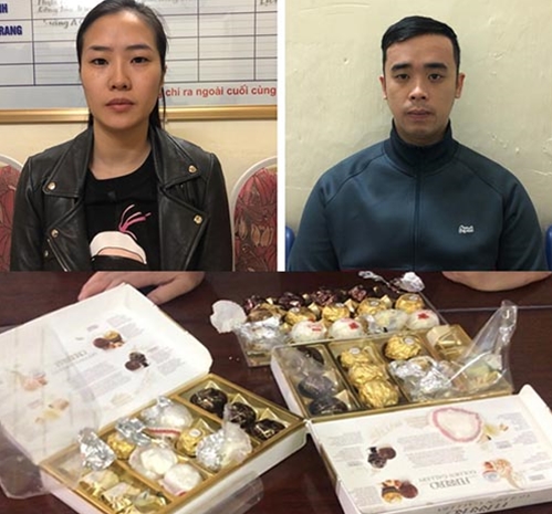 Cặp tình nhân vận chuyển ma túy từ Canada về Hải Phòng