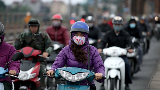 Không khí lạnh tăng cường, Hà Nội rét đêm và sáng